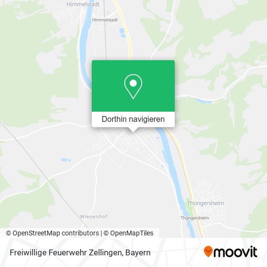 Freiwillige Feuerwehr Zellingen Karte