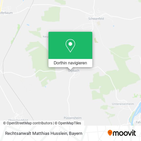 Rechtsanwalt Matthias Husslein Karte