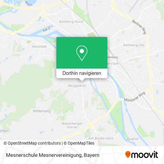Mesnerschule Mesnervereinigung Karte