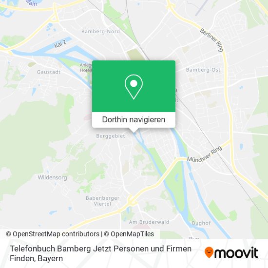 Telefonbuch Bamberg Jetzt Personen und Firmen Finden Karte
