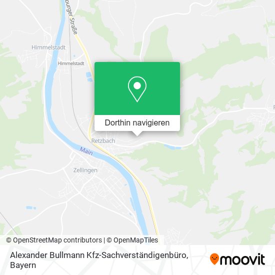 Alexander Bullmann Kfz-Sachverständigenbüro Karte