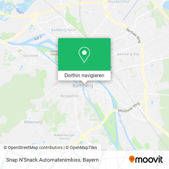 Snap N'Snack Automatenimbiss Karte