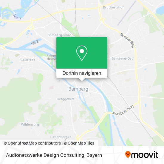 Audionetzwerke Design Consulting Karte