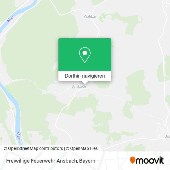 Freiwillige Feuerwehr Ansbach Karte