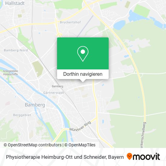 Physiotherapie Heimburg-Ott und Schneider Karte