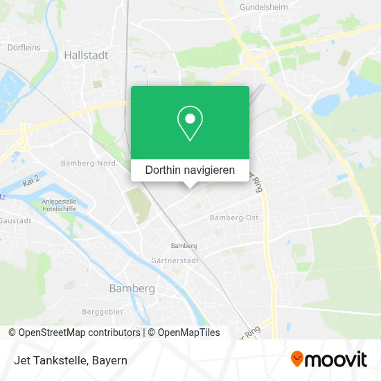 Jet Tankstelle Karte