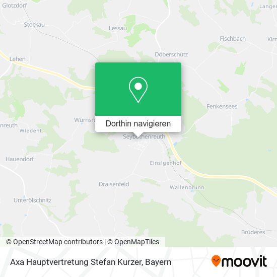 Axa Hauptvertretung Stefan Kurzer Karte