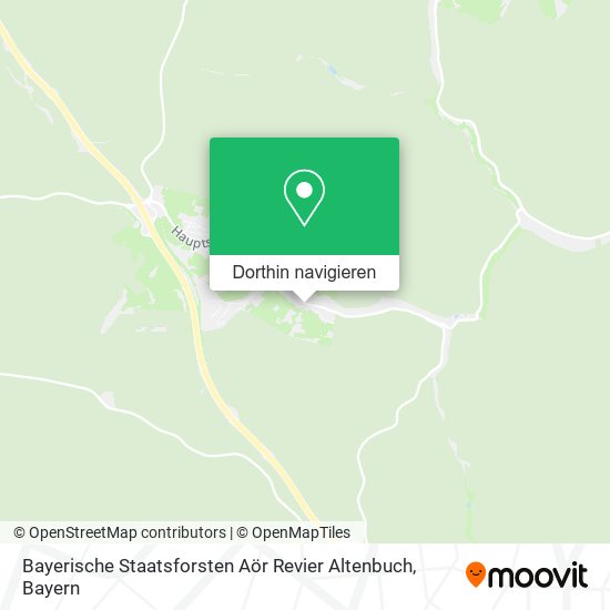 Bayerische Staatsforsten Aör Revier Altenbuch Karte