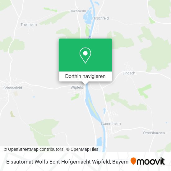 Eisautomat Wolfs Echt Hofgemacht Wipfeld Karte