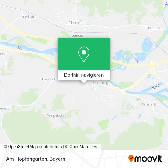Am Hopfengarten Karte