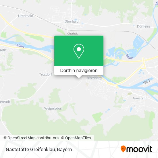 Gaststätte Greifenklau Karte