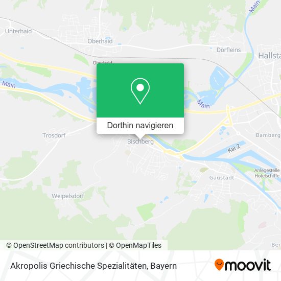 Akropolis Griechische Spezialitäten Karte