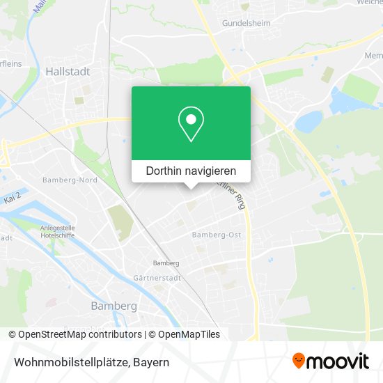 Wohnmobilstellplätze Karte