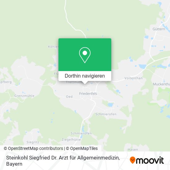 Steinkohl Siegfried Dr. Arzt für Allgemeinmedizin Karte