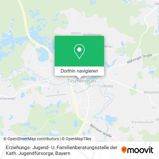 Erziehungs- Jugend- U. Familienberatungsstelle der Kath. Jugendfürsorge Karte