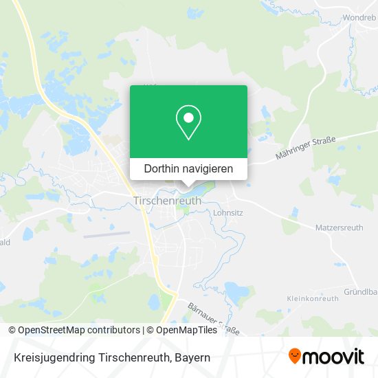 Kreisjugendring Tirschenreuth Karte