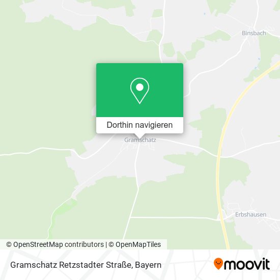 Gramschatz Retzstadter Straße Karte