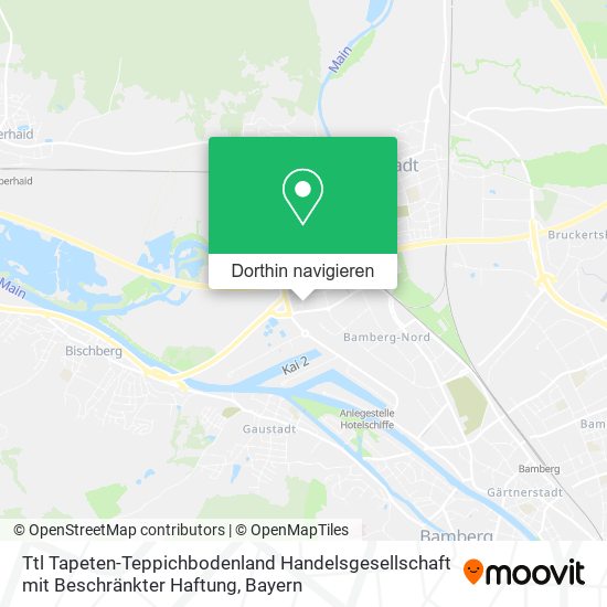 Ttl Tapeten-Teppichbodenland Handelsgesellschaft mit Beschränkter Haftung Karte