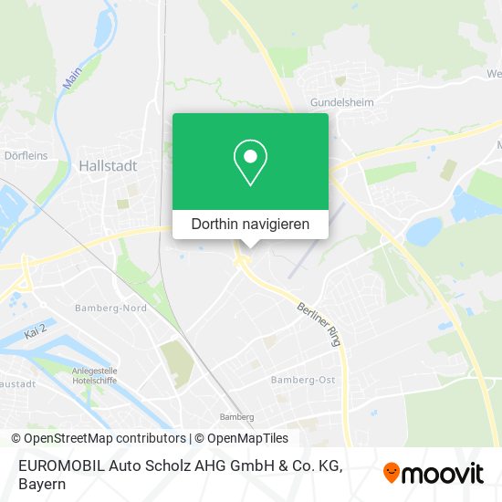 EUROMOBIL Auto Scholz AHG GmbH & Co. KG Karte