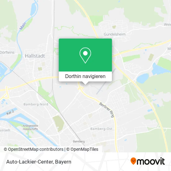 Auto-Lackier-Center Karte