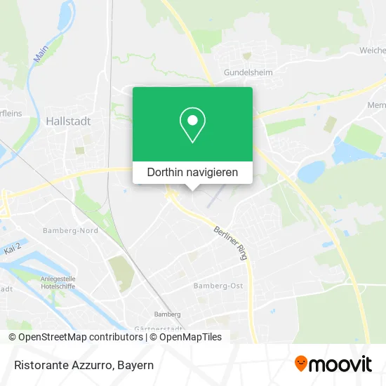 Ristorante Azzurro Karte