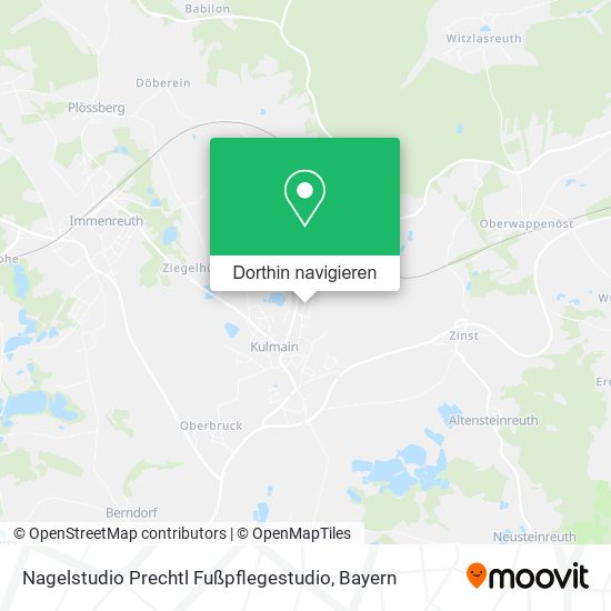 Nagelstudio Prechtl Fußpflegestudio Karte