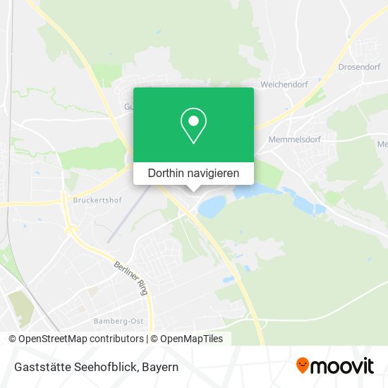 Gaststätte Seehofblick Karte