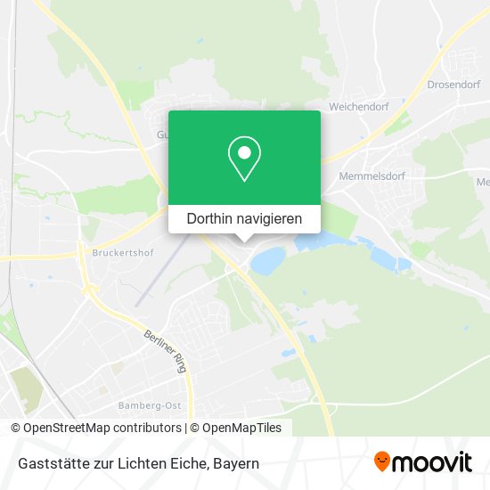 Gaststätte zur Lichten Eiche Karte