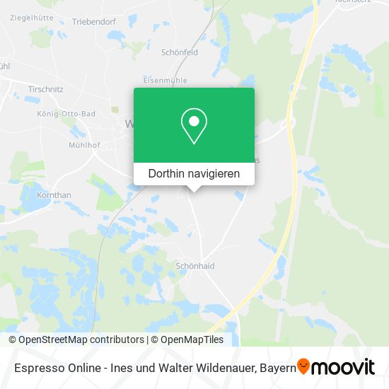 Espresso Online - Ines und Walter Wildenauer Karte