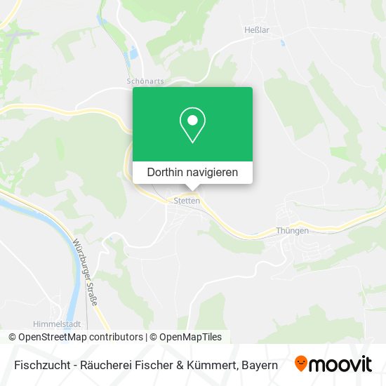 Fischzucht - Räucherei Fischer & Kümmert Karte