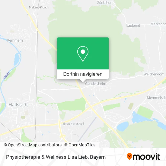Physiotherapie & Wellness Lisa Lieb Karte