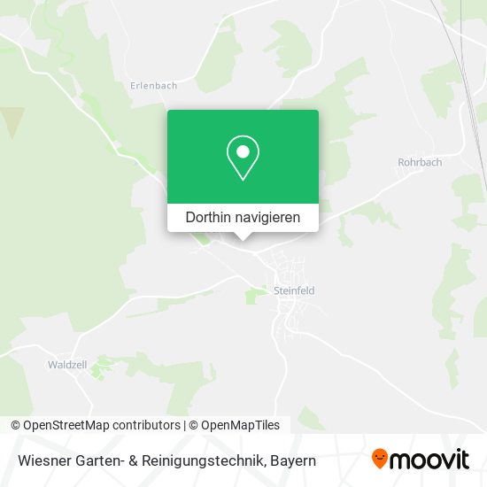 Wiesner Garten- & Reinigungstechnik Karte