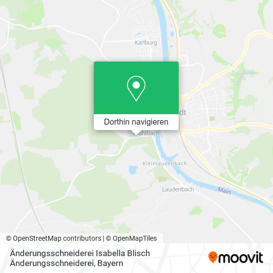 Änderungsschneiderei Isabella Blisch Änderungsschneiderei Karte