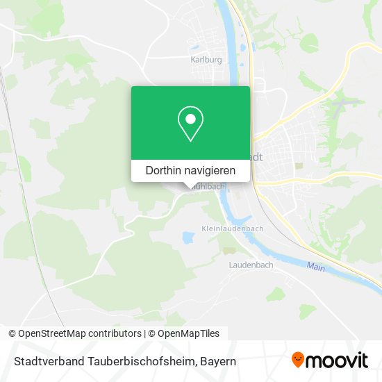 Stadtverband Tauberbischofsheim Karte