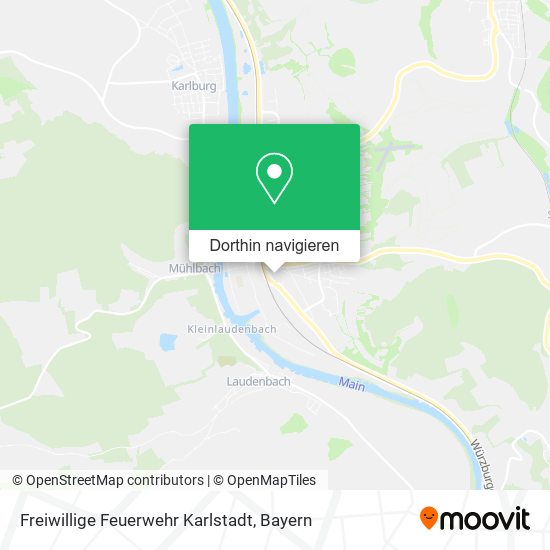 Freiwillige Feuerwehr Karlstadt Karte