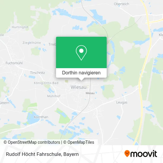 Rudolf Höcht Fahrschule Karte