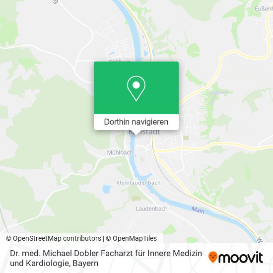 Dr. med. Michael Dobler Facharzt für Innere Medizin und Kardiologie Karte