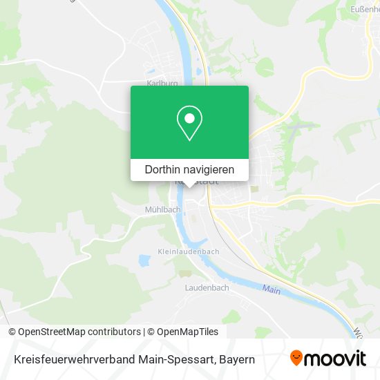 Kreisfeuerwehrverband Main-Spessart Karte