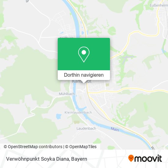 Verwöhnpunkt Soyka Diana Karte