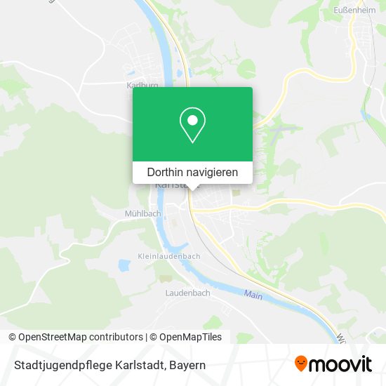 Stadtjugendpflege Karlstadt Karte