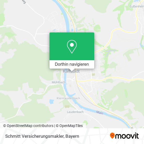 Schmitt Versicherungsmakler Karte