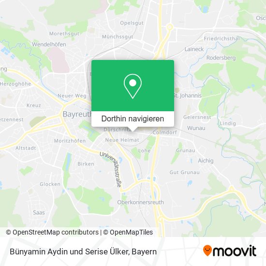 Bünyamin Aydin und Serise Ülker Karte