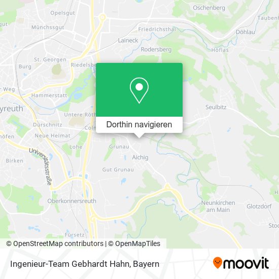 Ingenieur-Team Gebhardt Hahn Karte