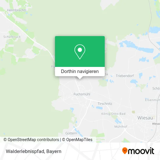 Walderlebnispfad Karte