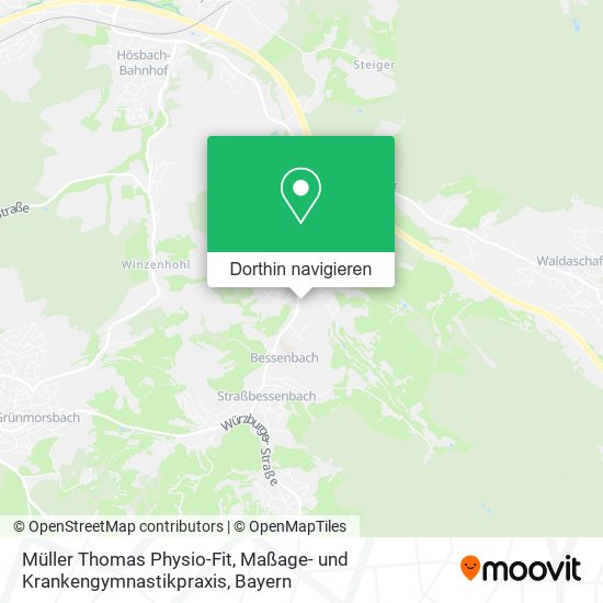 Müller Thomas Physio-Fit, Maßage- und Krankengymnastikpraxis Karte