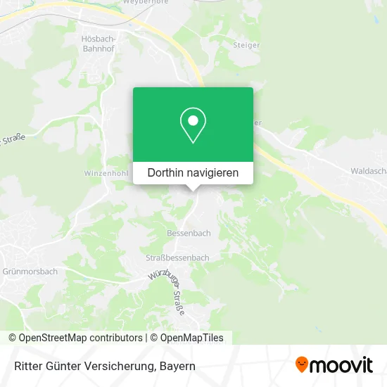 Ritter Günter Versicherung Karte