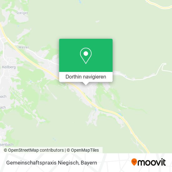 Gemeinschaftspraxis Niegisch Karte