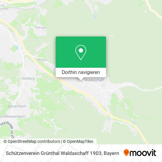 Schützenverein Grünthal Waldaschaff 1903 Karte
