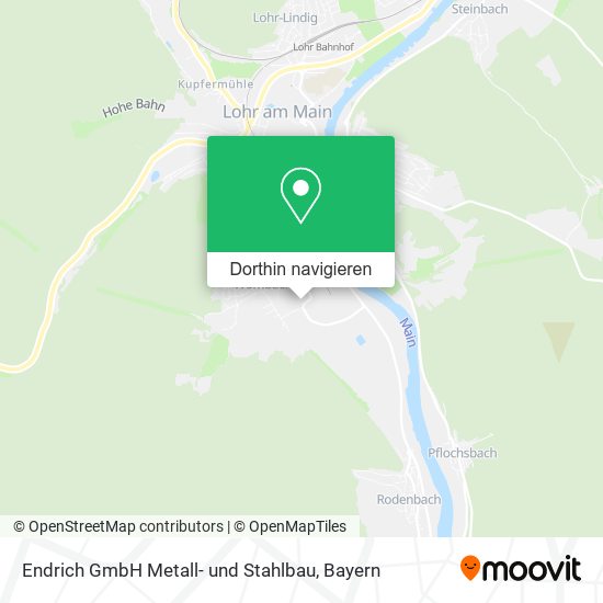 Endrich GmbH Metall- und Stahlbau Karte