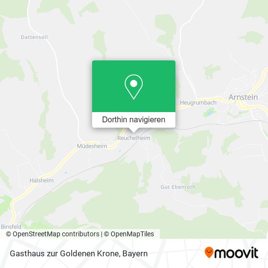 Gasthaus zur Goldenen Krone Karte